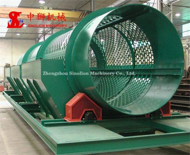 Gravel Rolling Sieve Machine factory