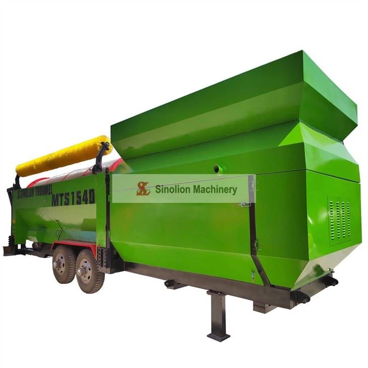 Wheeled Mobile Trommel Screen